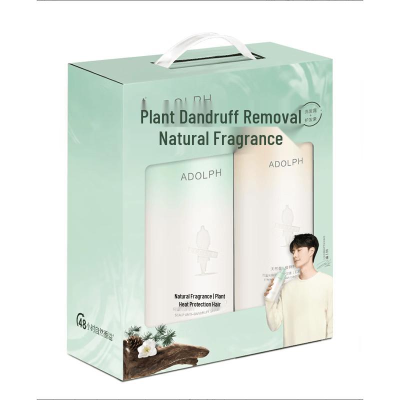 Adolph Natural Fragrance Anti-Dandruff & Oil Control Hair Care Set