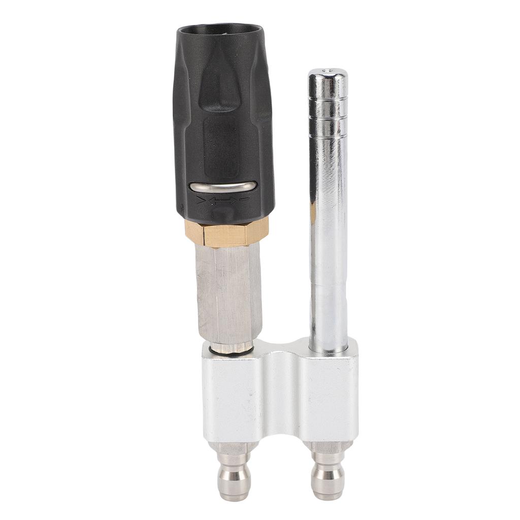 M5 Twist Nozzle High Pressure Washer Tip 1 4 Inch Quick Connect Stainless Steel Long Distance Nozzle 3 7 GPM Flow Rate