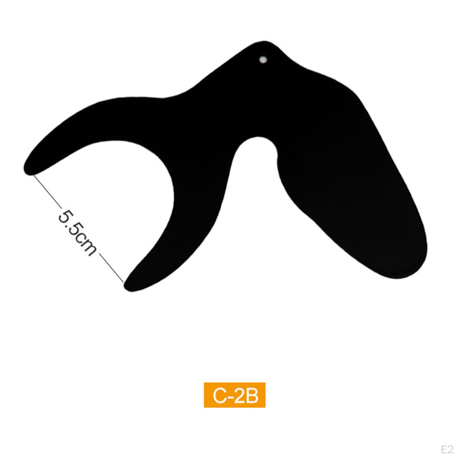 Внутриротовой контрастный фотоконтраст из сплава на черном фоне Доска для контраста — фото 3