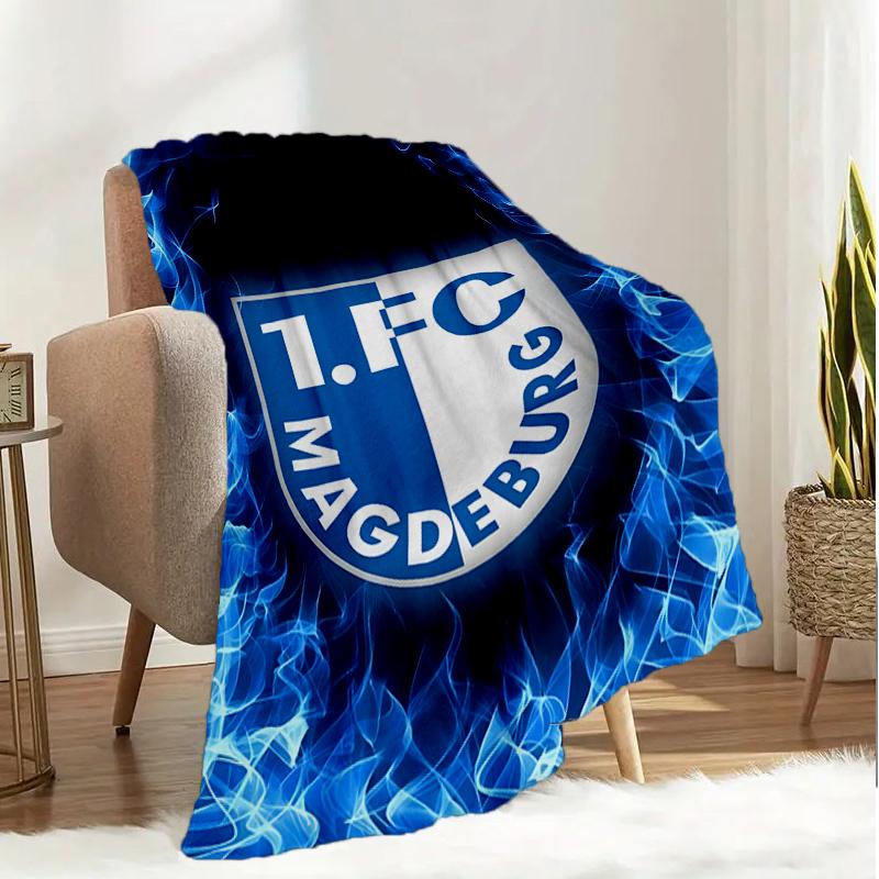 Magdeburg Flames Blanket Lightweight Ideal Bedding Blanket Perfect for Travel, Camping, Living Rooms, Offices, Sofas, Fan Christmas Gift