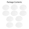 10pcs Flower Pot Mat Garden Plant Round Pot Base Clear Snack High Quality