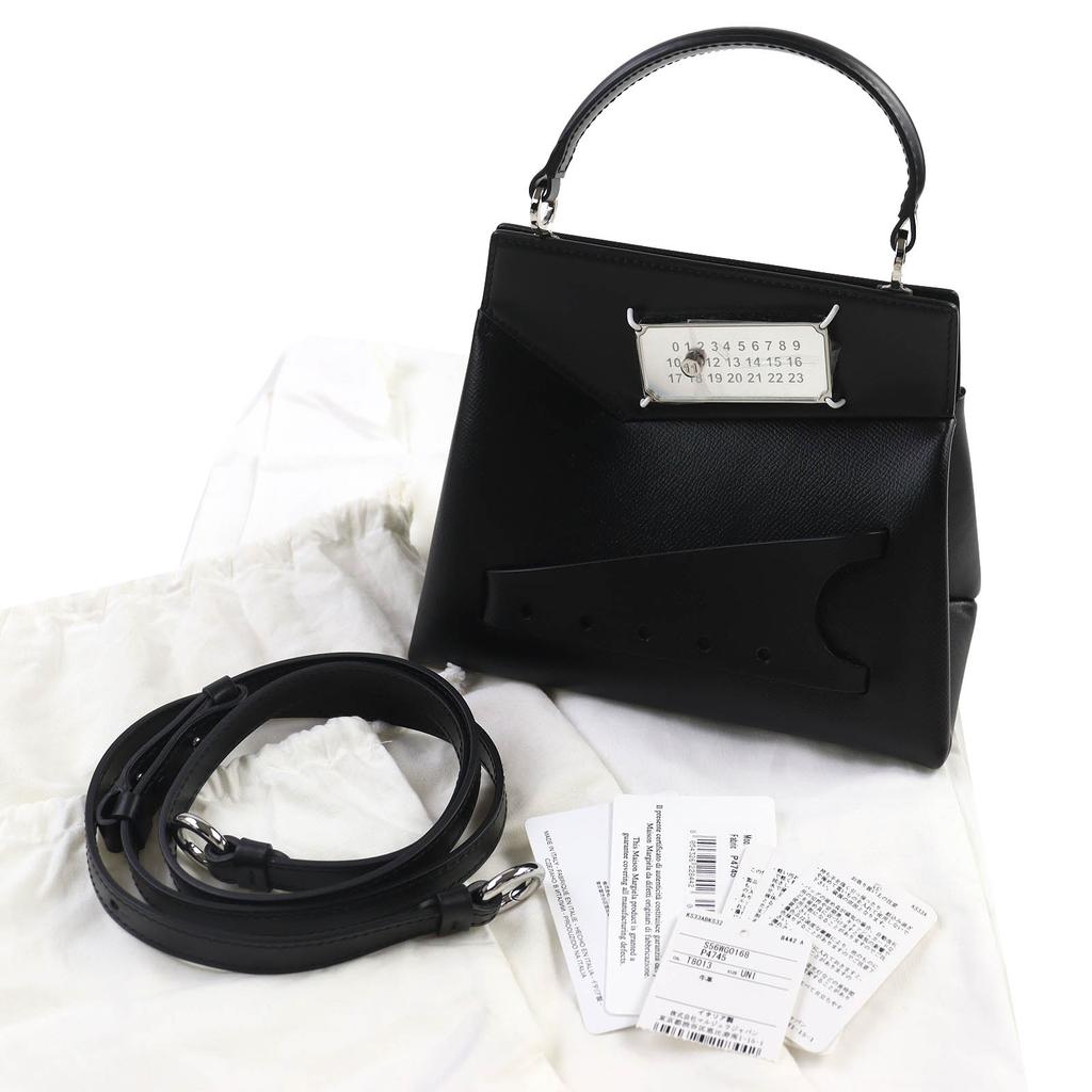 Maison Margiela 11 Shoulder Bag Snatched Small 2WAY handbag black S56WG0168 Used