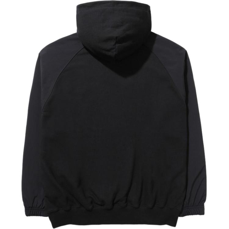 FILA Sweatshirts Unisex Black Hooded Moderate FS2POD4107X-BK