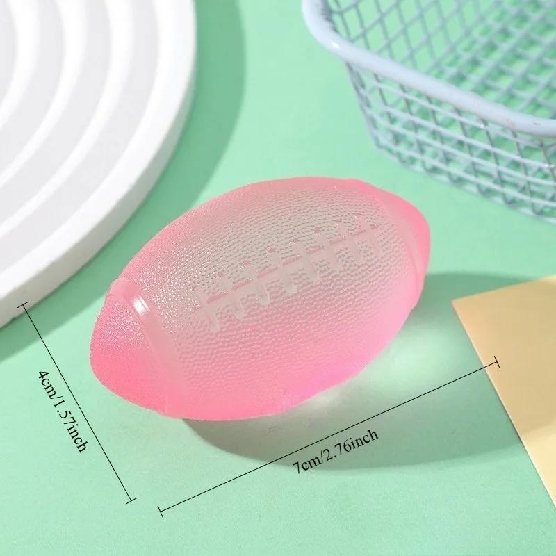 Toys Football Maltose Fidgets Squishy rugby Maltose Squeeze Toy Stress Ball stress relief toy Fun Relieve Anxiety Decompression