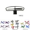 Electric Hand Throwing Glider Usb Rechargeable Fighter Plane With Durable Foam