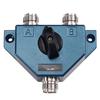 ABBP-Ham Radio Antenna Coaxial Switcher UHF Female Connector Adapter Converter 1.8-600 Mhz Manual CA201 Aerial Coax Switch