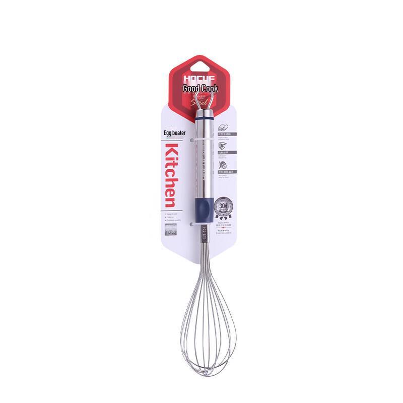 HOCUF 304 Stainless Steel Manual Whisk