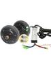 6.5-inch DC Brushless Hub Motor, 170 High Torque for Robot, Food Cart, or Electric Tow Tractor.