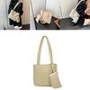 2024 Spring New Simple Casual Tote Bag Large Capacity Fashion Street Trend Straw Woven Shoulder Bag