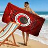 Gençlerbirliği Print Beach Towel, Large Soft Quick Dry Towel for Beach Camping Swimming