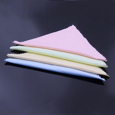 Glasses Random Color Sunglasses Oversized Wiping Cloth Mirrored Promotional Flat Cotton 13cm*13cm Metal Lens  High Quality