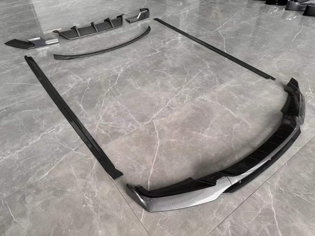 Black Warrior Body Kit for BMW X6 F16: Side Skirts, Front Lip, Splitter, Rear Lip, Tail Lip