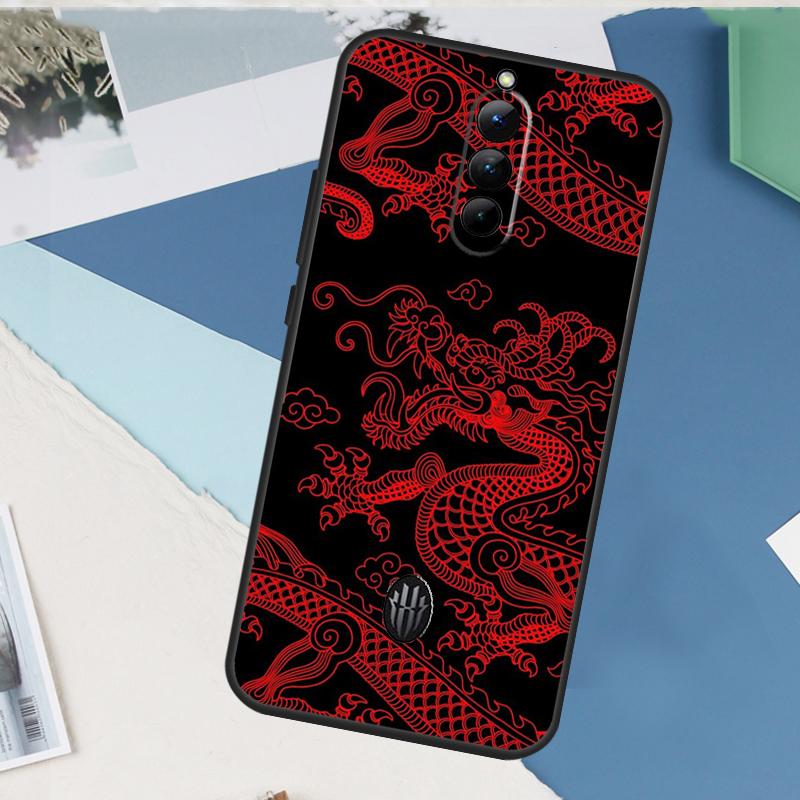 DRAGON TATTOO JAPANESE Case For ZTE Nubia Red Magic 8S 9S 10S 10 9 8 11 Pro Plus 6 7 6S 7S Pro 5G 6R 10 Air Cover