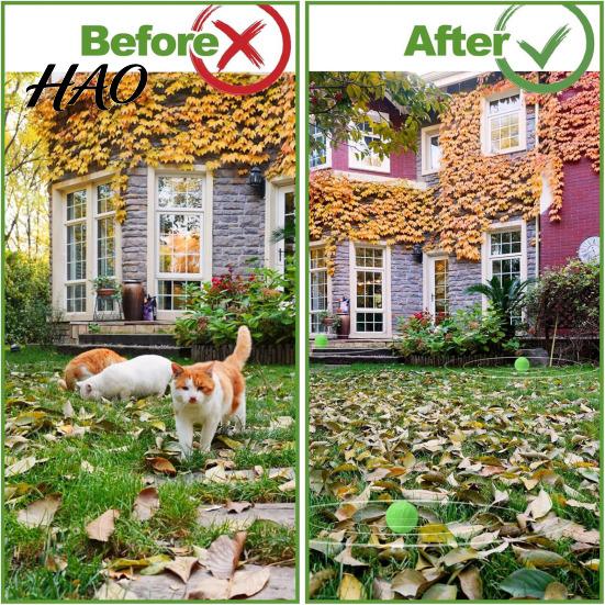 Safe for Pets And Plants 12 Pcs Cat Repellent Balls Long-Lasting Aroma with Peppermint Oil Dog Outdoor Ball Keep Cats Out of Garden Indoor Furniture