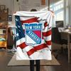 New York Rangers2 Flannel Blanket, High quality Comfortable for All Seasons, Home Decor, Warmth and Comfort