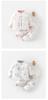Infant Winter Set: Padded Cotton Baby Clothes for Boys, Autumn/Winter Warmth