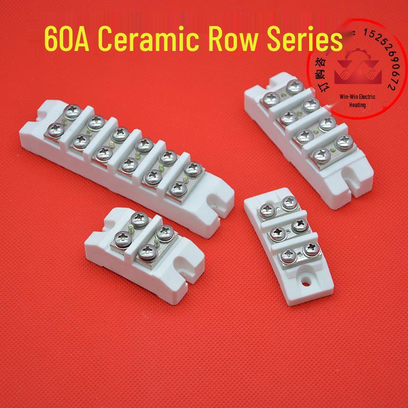 High-Temperature Ceramic Terminal Block Connector