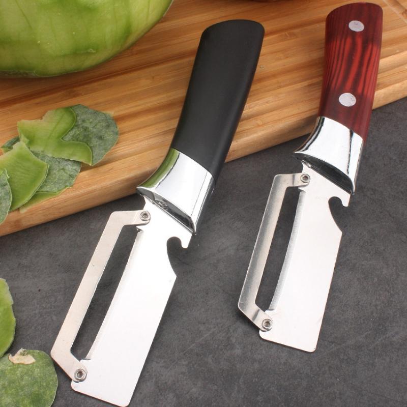 1Pcs Stainless Steel Peeler Handle Kitchen Fruit Vegetable Slicer Blade For Potato Carrot  Prep Tool