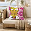 SSimpsons Cartoon Pillow Case for Sofa Living Room Home office Decor Protective Cover