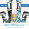 Household Drain Pipe Quick Unblocking Agent, Household Cleaner, Automatic Unblocking, Easy to Operate Suitable for Use in Various Hous