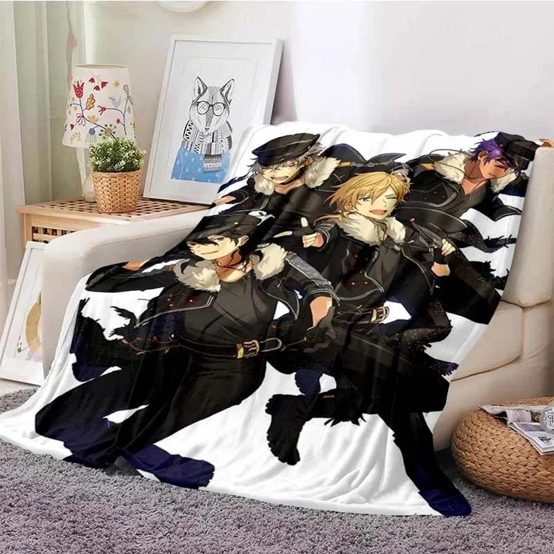 Cartoon Kinder Warme Decke Idol Fantasy Festival Untote Gruppe Bedruckte Decke Mikrofaser Flauschige Decke
