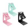 Cell Phone Cooler Stand Height Adjustable Mobile Phone Radiator Fan with Colorful RGB Lights for Liv