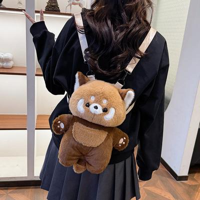 Super Cute Giant Panda Plush Cartoon Doll Cute Backpack Sweet Soft Cute Girl Doll Backpack