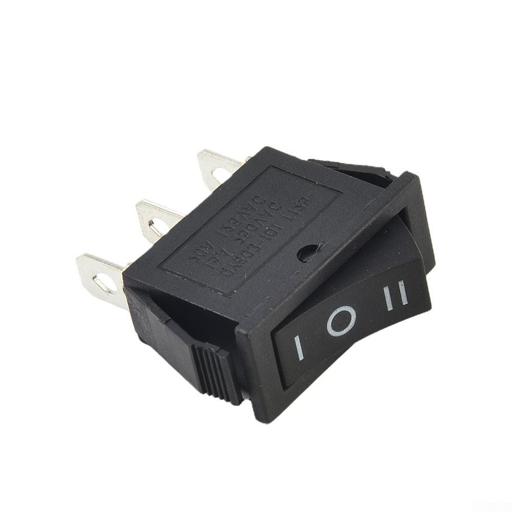 Rocker Switches 16A 250VAC 3 Position Accessory Black