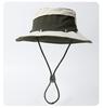 Spring and Summer Fisherman Hat Breathable Sun Shading UV Protection Large Brim Mountaineering Hat Quick Drying Fisherman Hat