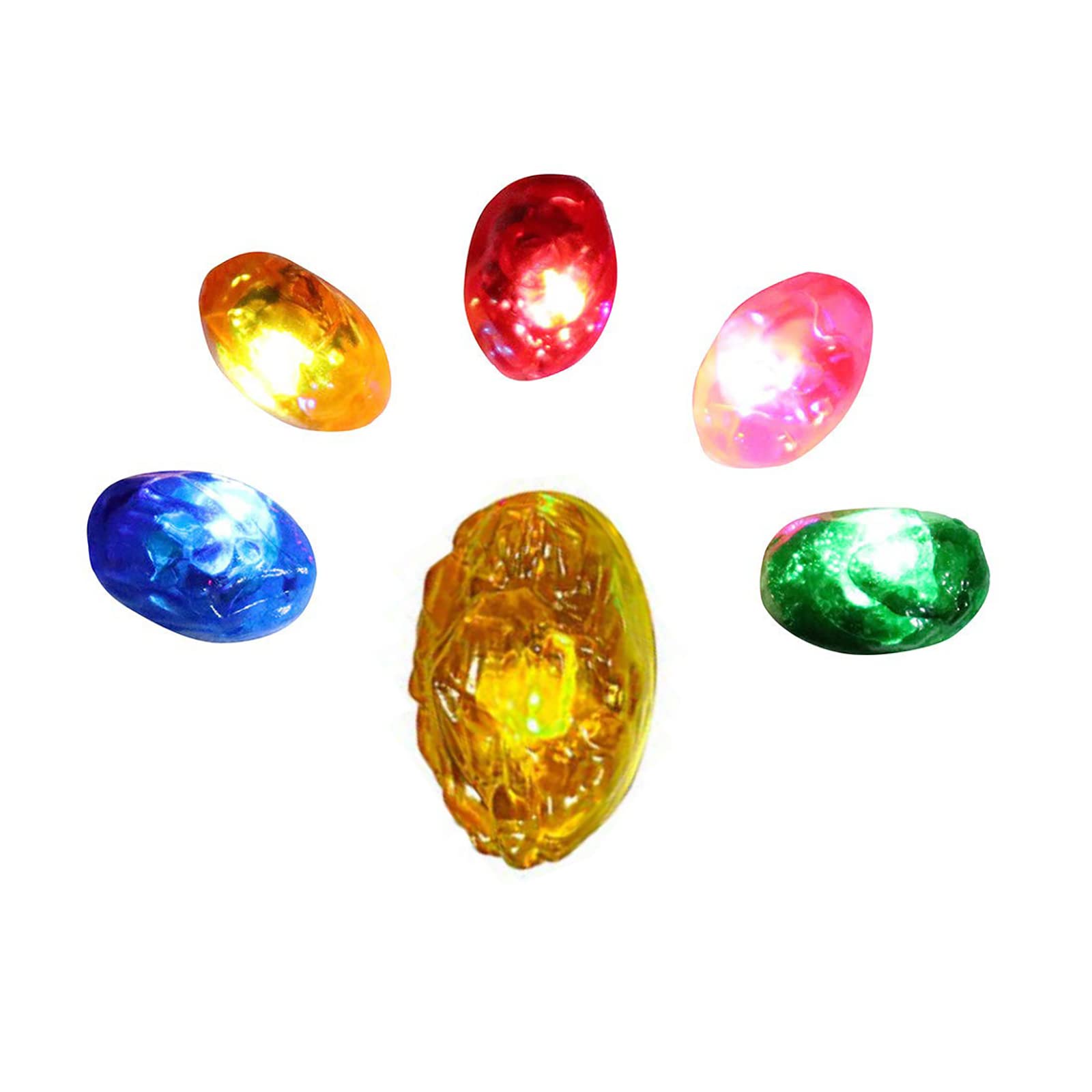 

Infinity Star Lord Power Stone Orb Cube Prop Cosplay Light Gem Collectibles PVC Ball Cosplay Costume Props Halloween Collections Option 1