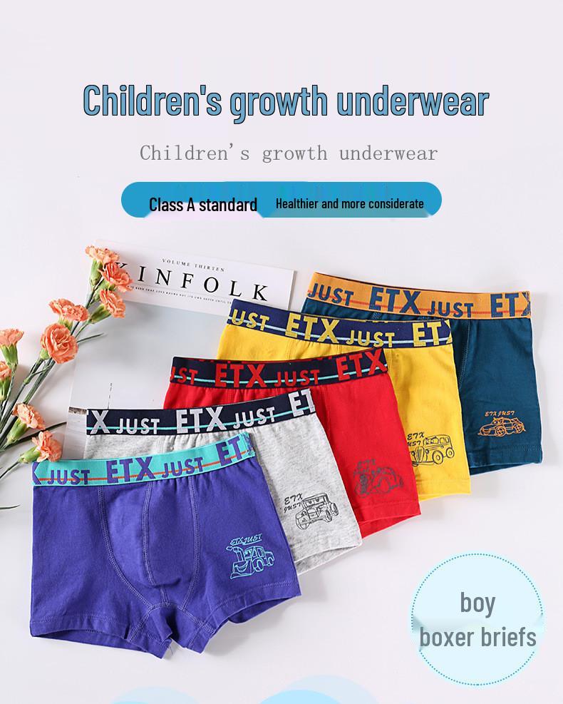 ETX Nur Jungen Klasse A Spandex Baumwolle Boxershorts