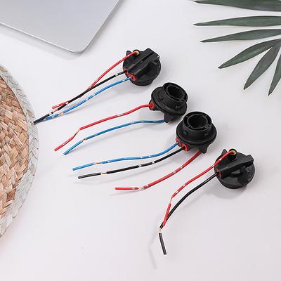 2Pcs 1156 Ba15S Bau15S 1157 Bay15D Lampe Halter Lampen Py21W P21W Adapter Basis Buchse Für Blinker Scheinwerfer Licht