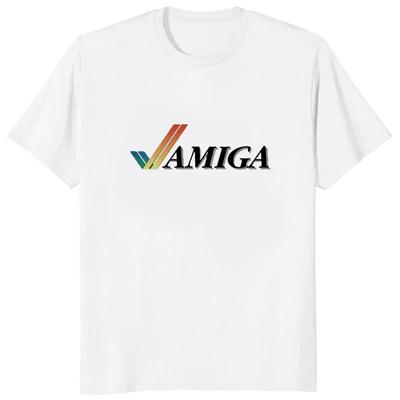 Vintage Amiga Commodore T-shirt drôle graphique décontracté mode unisexe vêtements Y2k Hipster Humor Streetwear imprimé femmes T-shirt