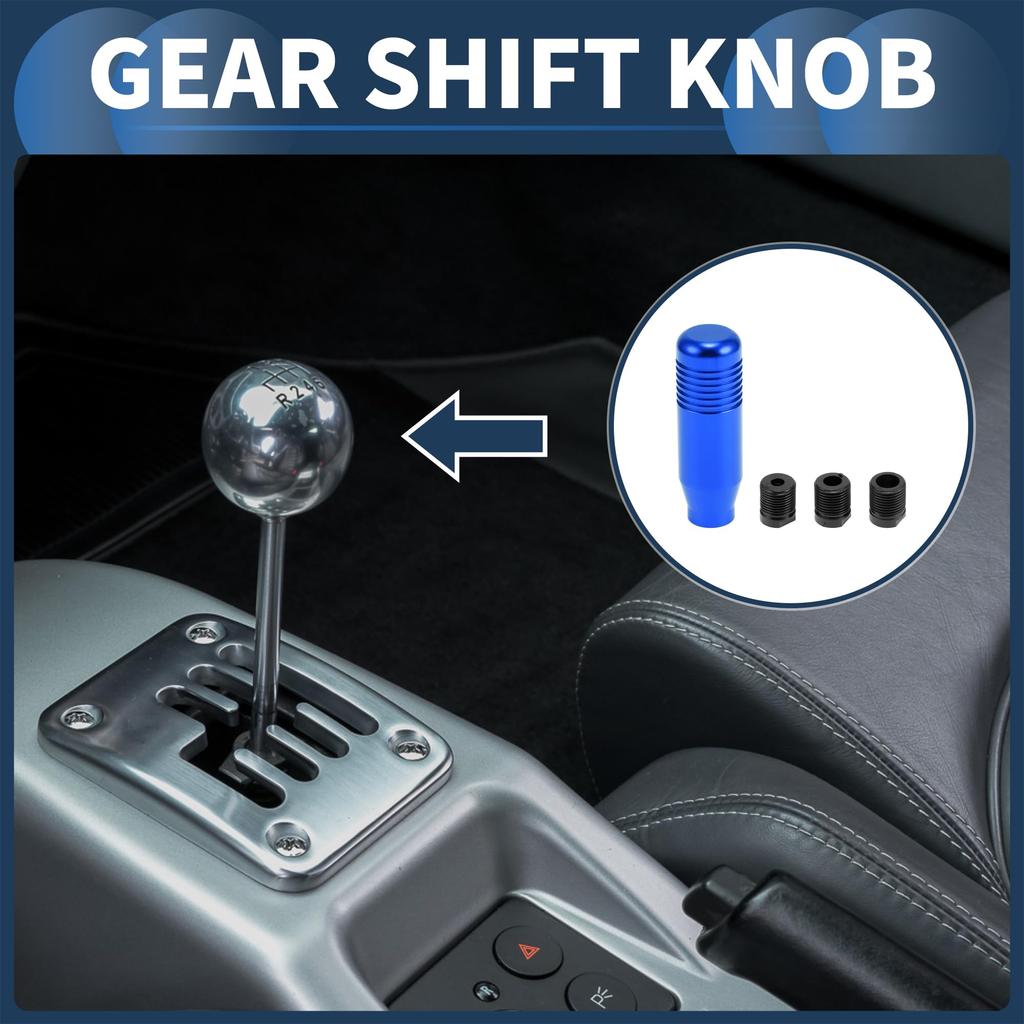 INFINAUTO Car Gear Shift Knob 8.5cm Universal Auto and Manual Car Gear Shift Knob