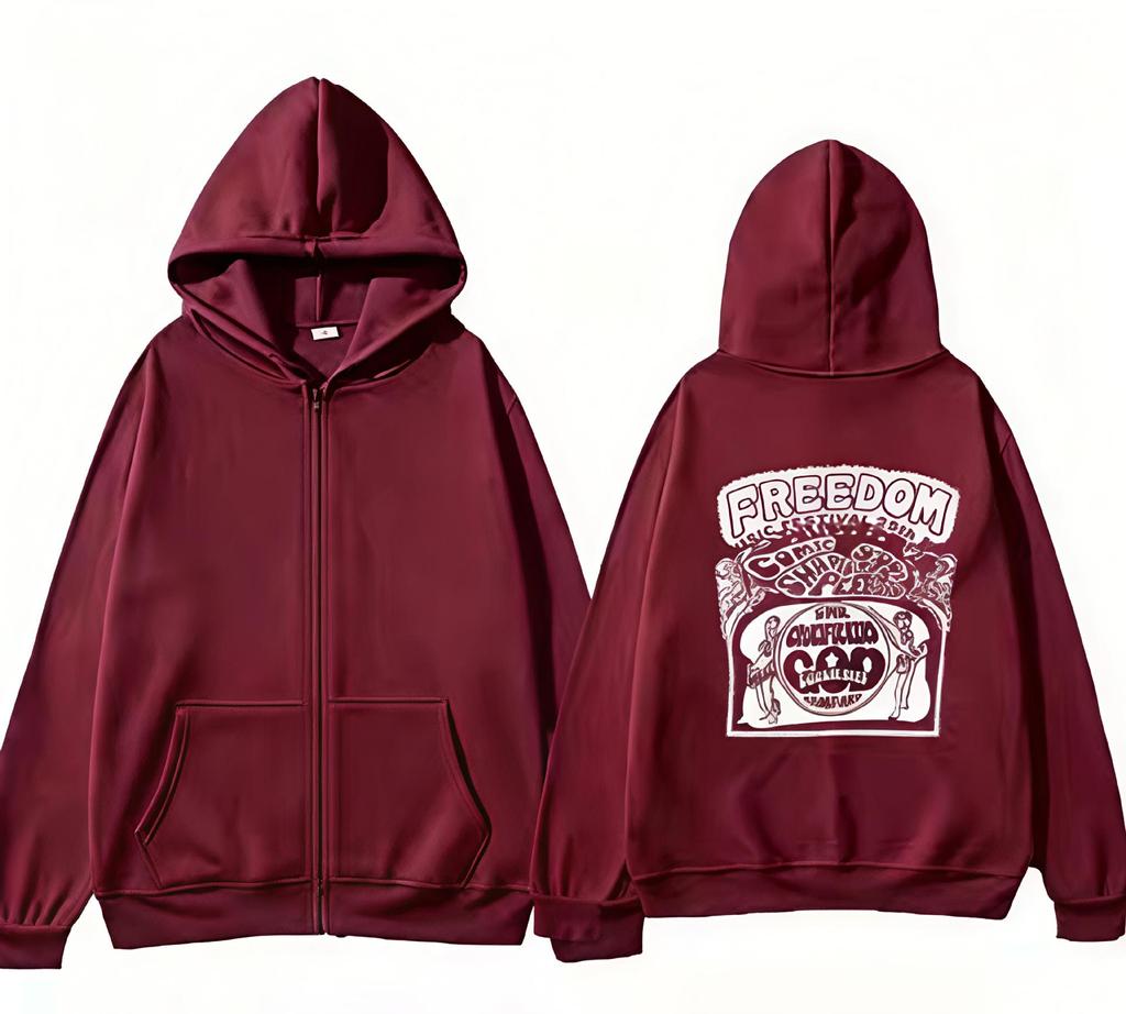 New Arrival: Simon Henriksson Zipper Hoodie Sweatshirt 'The Cry of Fear'