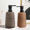 Bathroom Kitchen Detergent Pump Dispenser Cosmetics Gel Holder Jar Ceramic Liquid Lotion Dispenser Shampoo Soap Containers