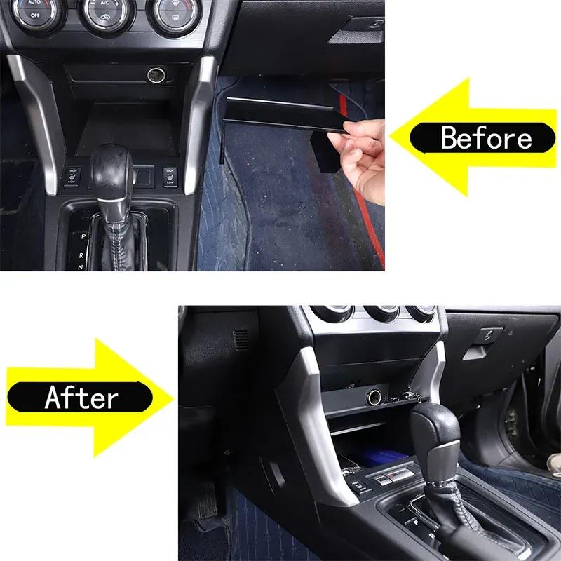 For Subaru Forester 2013-2018 ABS Center Console Storage Box Storage Tray Divider Interior Modification Accessories