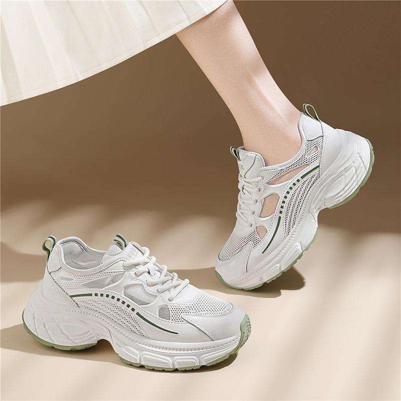 Dad Shoes Heightened Platform Cm Daily Summer Versatile Soft New Single Shoes Shoes Casual Sports Shoes Women's Shoes