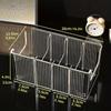 Belt Storage Artifact Home Wardrobe Men's and Women's Belt Display Stand Acrylic Transparent Grid Belt Storage Box