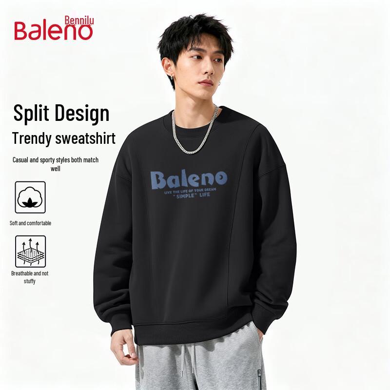 

Baleno Men s Printed Crew Neck Sweatshirt XL