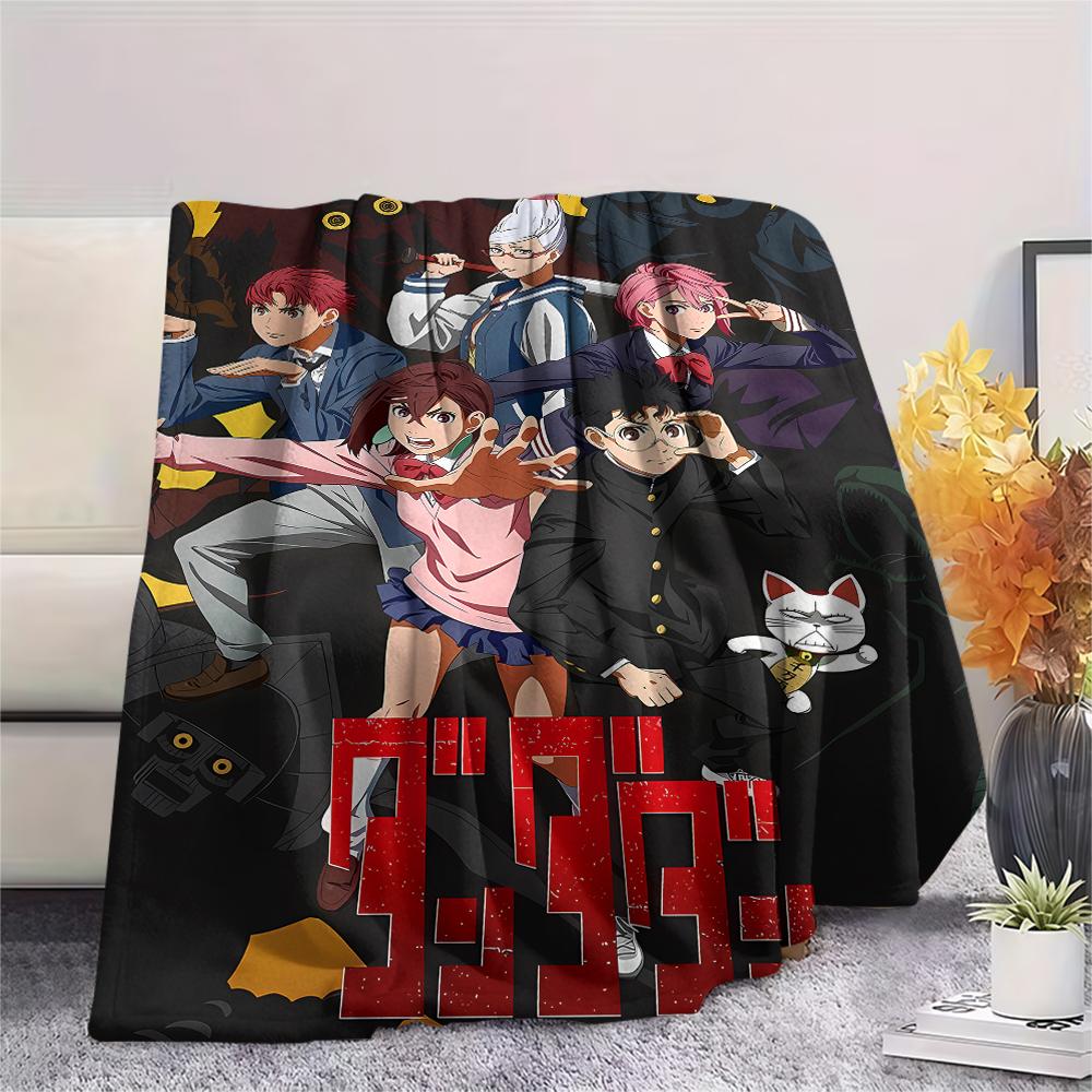 1PC DAN DA DAN Print Flannel Blanket, High Quality All Seasons, Home Decor, Warmth and Comfort, Perfect for Christmas Gifts