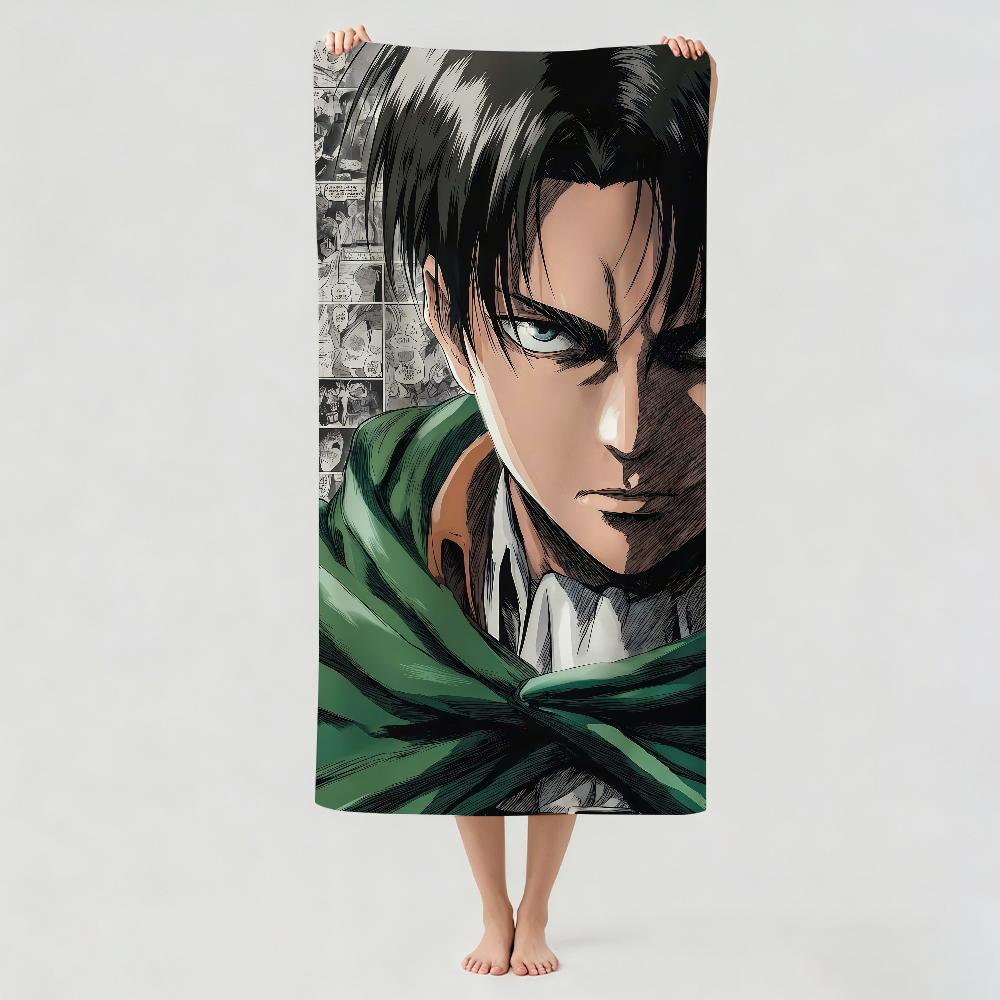 Adventure Anime A-Attack On A-Anime T-Titans Towel Drying Bath Towel Applicable To Light Swimming Camping Yoga Beach Out