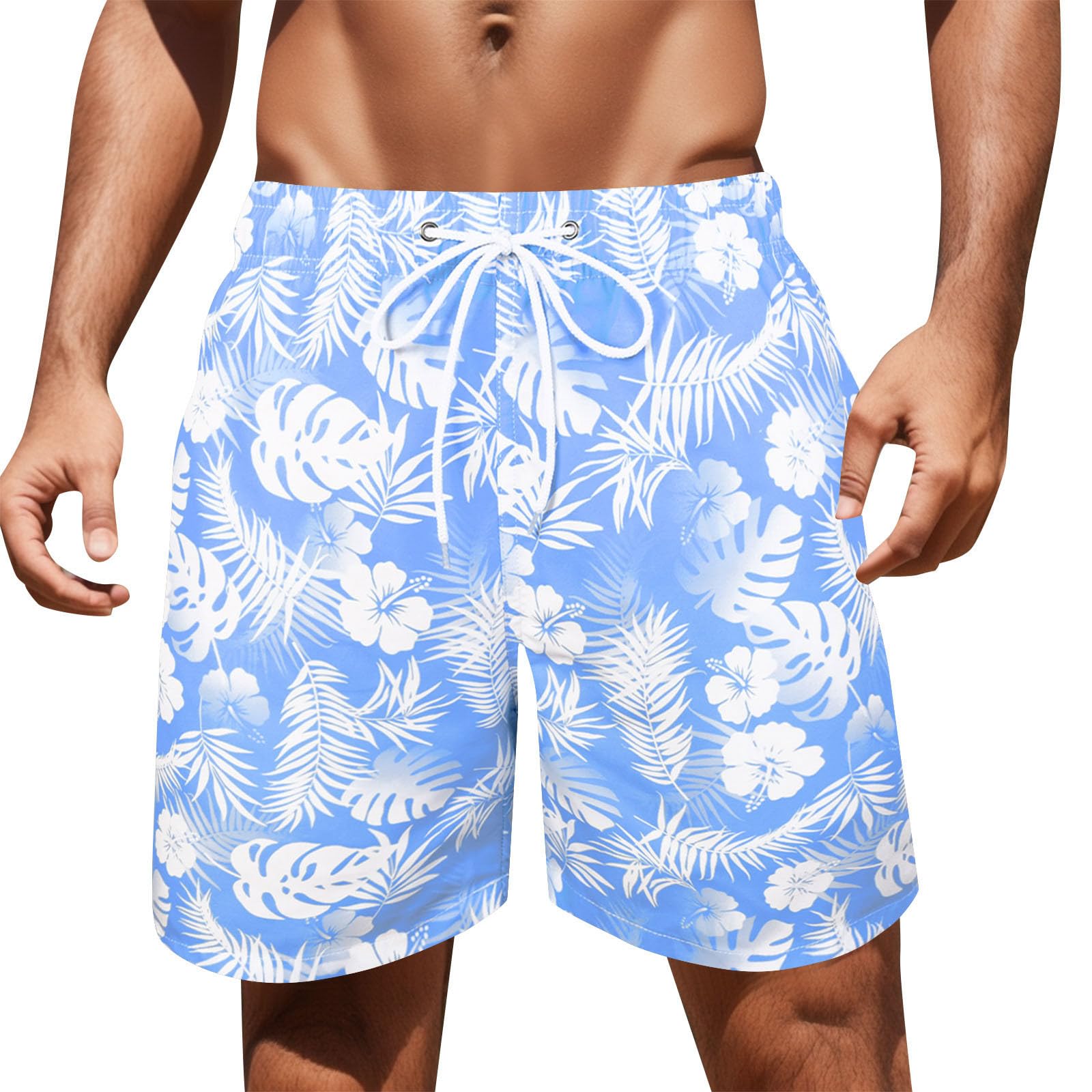 

Men s Palm Tree Pattern Beach Shorts Boys Summer Cool Hawaii 3D Printed Casual Swim Trunks Quick Dry Surfboard Shorts XL