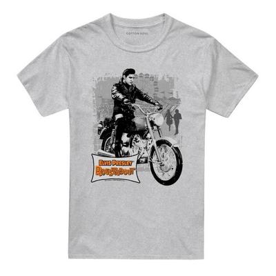 Elvis Presley Unisex Erwachsenen Roustabout Poster T-Shirt
