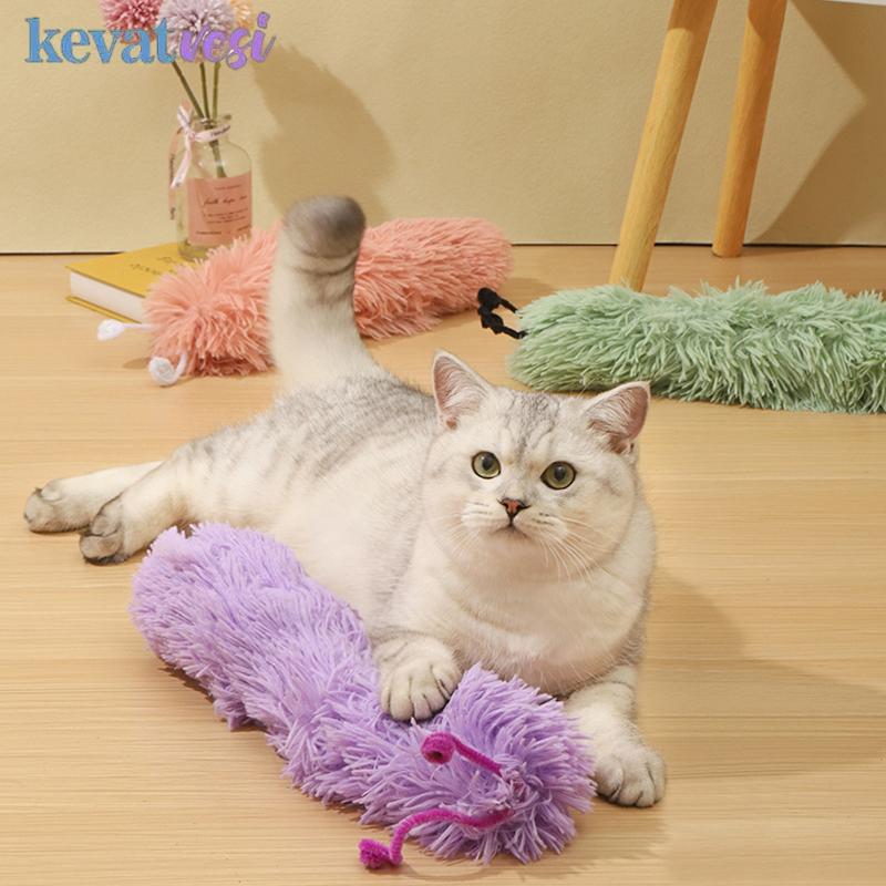 

Игрушки для кошек с кошачьей мятой, устойчивые к укусам, игрушки для котят, царапающие интерактивные игрушки для жевания домашних животных, забавные игрушки-червячки для кошек, плюшевые игрушки для домашних животных, товары для животных