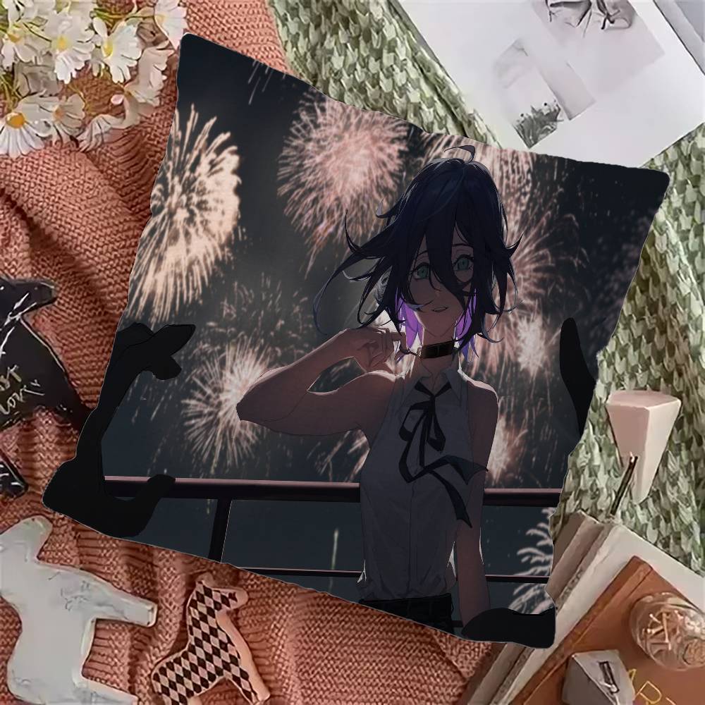 Chainsaw Man The Movie Reze Arc Personalized Pillow Cover Kids Bedroom Wild Party Decor Pillowcase Kid Birthday Shower Gift