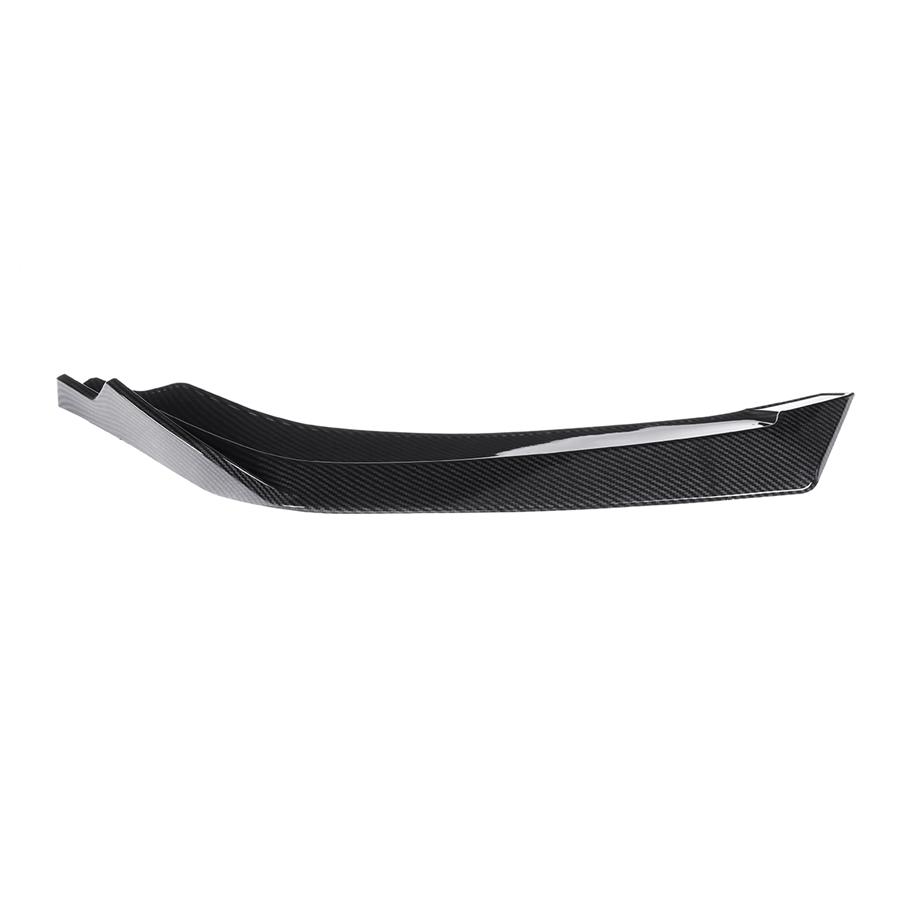 2pcs Anti-scratch Front Bumper Lip Wrap Angle Splitters For 16+ For Honda For Civic Sedan 4Dr