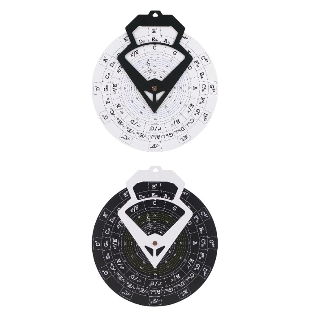 Melody Chords Tool Music Learning Circle Chords Wheel Melody Tool for Professionals Piano Notes Chord Beginner Songwriters