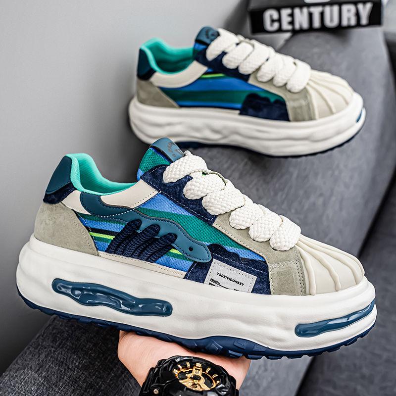 Height-Boosting Summer Platform Sneakers - Trendy, Durable, Low-Top Casual Sports Shoes