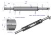 Silencer 1128mm 3029104M1 4.8kg MF3 C-3603P (straight) INOX WARYŃSKI
